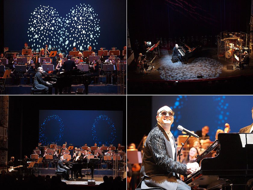 Elton John Show AT Collage
