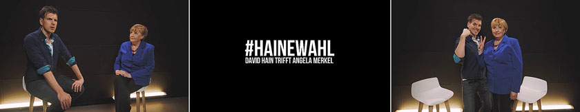 Merkel Interview für Youtubekanal von David Hain