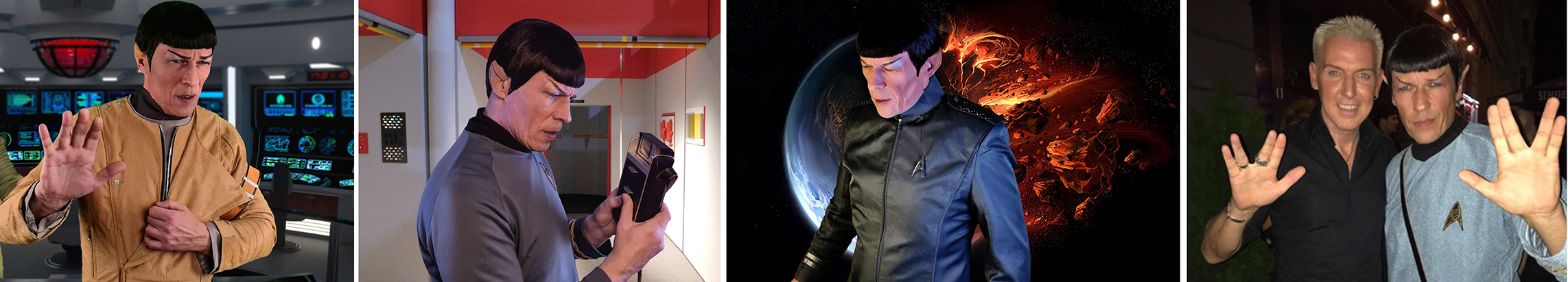 Mr. Spock Doppelgänger Collage