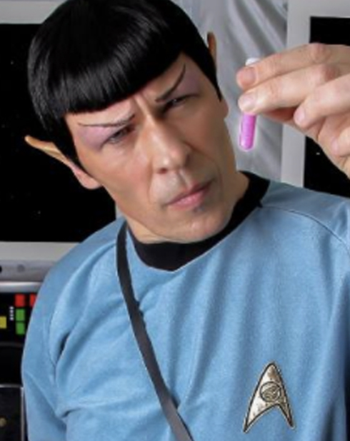 Mr. Spock Imitator Double