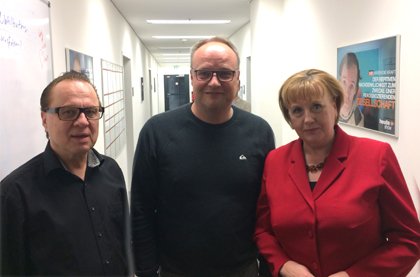 Oliver Welke, Merkel-Double Ursula, Jochen Florstedt