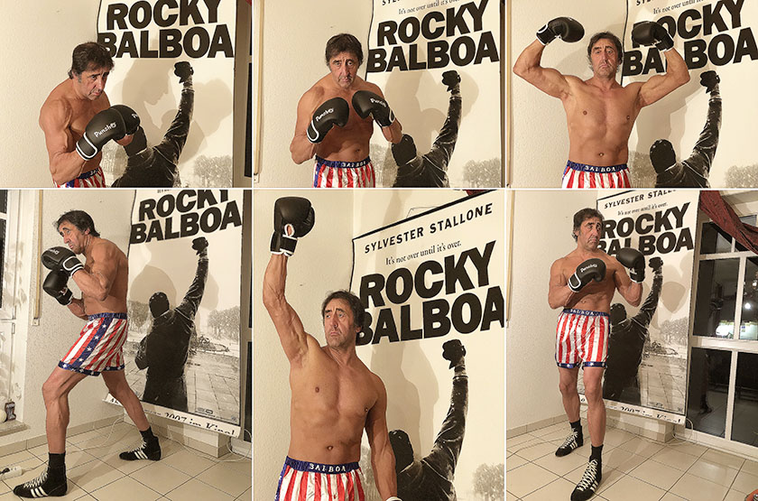 Rocky Balboa Collage