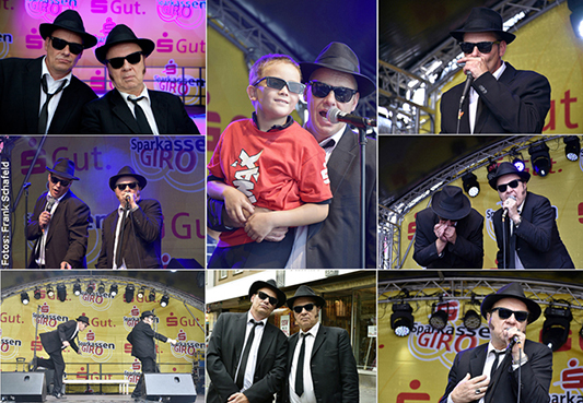 Blues Brothers Doubles Collage 4