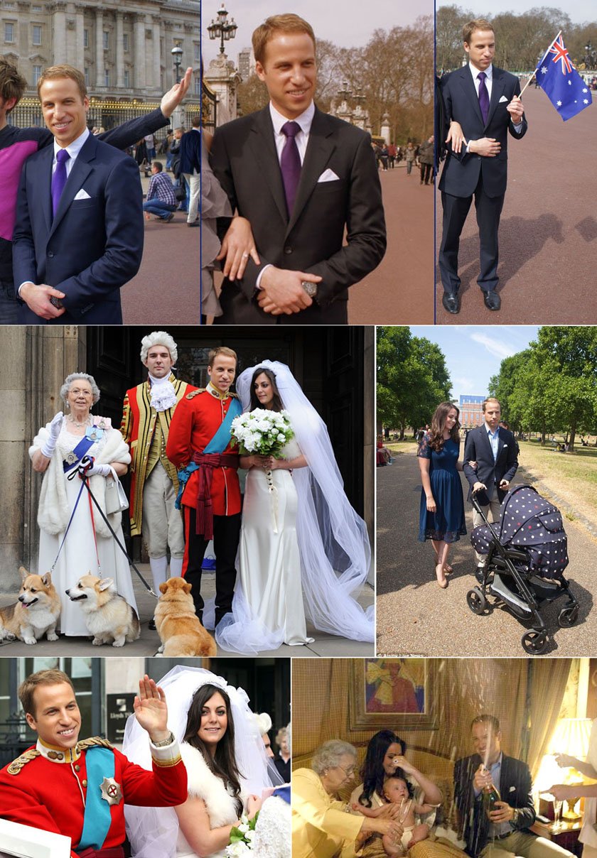Prince William & Kate Collage