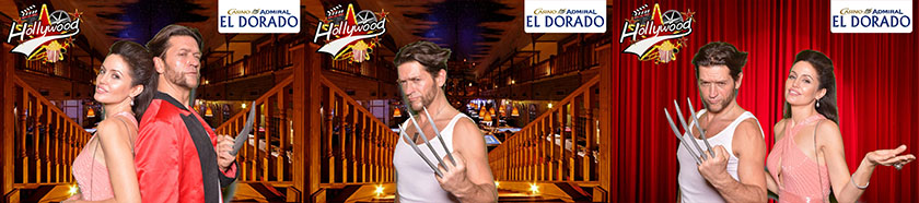 Wolverine und Angelina Jolie in Casino Kubice